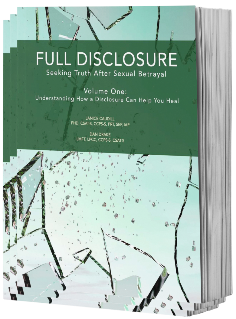full-dislcosure-partner-series Full Disclosure: Seeking Truth After Sexual Betrayal: Volume 1: How Disclosure Can Help You Heal